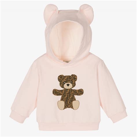 babykleidung fendi|Fendi baby girl hoodie.